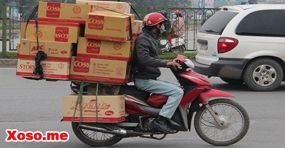 Mơ thấy xe máy đèo hàng
