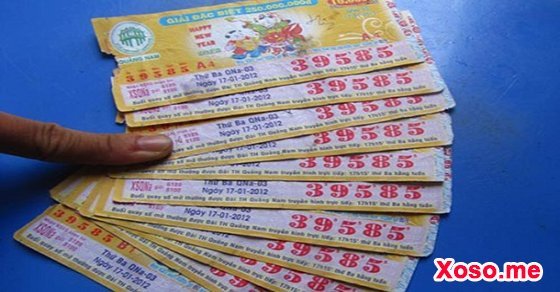 Mơ thấy vé xổ số